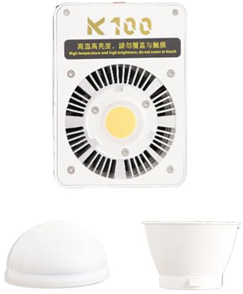 Illuminazione Video Da Studio Portatile Professionale Per Fotografia All'aperto Da 100 W Gamme Colori 2800-6800K Design Compatto Luce Video LED Potenza
