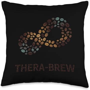 Occupational Therapy Coffee Thera Brew Humor Throw Pillow