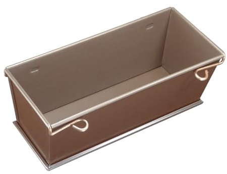 Gobel - Moule à pâté en croûte ou cake ouvrant antiadhérent - 30x10cm | Fabrication française ; 2 en 1 : pâté en croûte ou cake, int. 28,5x9cm, h7,5cm ; antiadhérent sans PFAS, démoulage facile