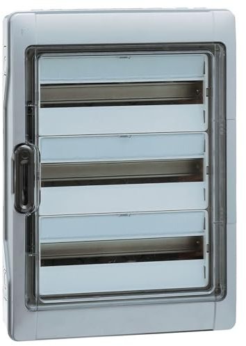 Legrand putsfördelare IP65 IK09 3-rad 36TE 622 x 340 x 161 mm, 601983