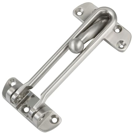 Amig - Sicherheitskette | Türkette für Einsteckschloss | Messing | Geeignet für Türe mit Dornmaß 30mm | Chrom, Matt