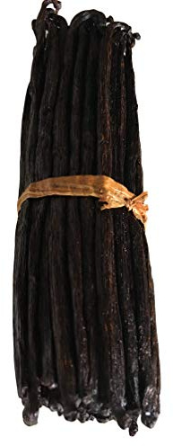FITNCLEAN HERBS AND SPICES Certified USDA Organic Madagascar Vanilla Beans Grade B. 10 count