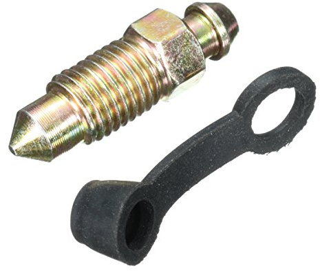 C-FUNN M10 x 1,25 mm Bremssattel Entlüftungsschraube Nippel Staubkappe für Motorrad Fahrrad