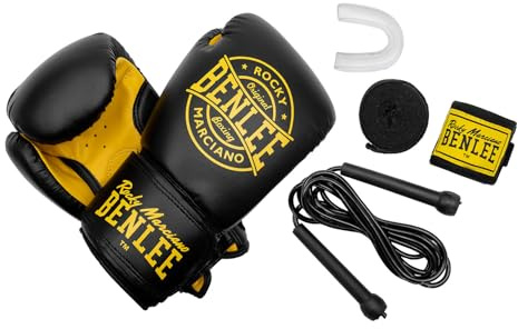 BENLEE Boxsport Starterset Starter Set Wingate, Black, 08 oz