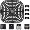 Air Fryer Grill Pan for Instant Pot Vortex Plus 5.7L Air Fryer, Air Fryer Accessories Replacement Tray Rack Parts Grill Plate Crisper Plate, Dishwasher Safe