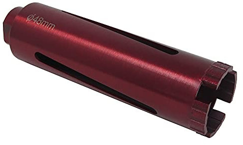 48mm 1.9 Dry Diamond Drilling Core Drill Bit with Turbo Segments with 1/2 BSP Female Thread