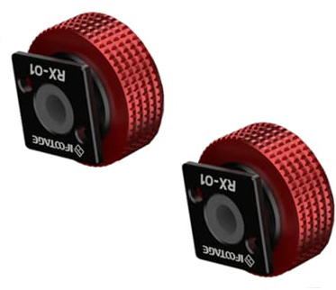 IFOOTAGE Magic Arm Kaltschuh-Adapter, Kamera-Kaltschuh-Adapter auf 1/4-Zoll-20 Stativschraubenadapter für LED-Lichter, Mikrofone, Monitore, Videokameras (2 Stück)