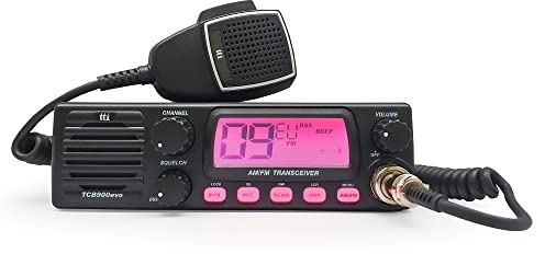 Station de Radio CB TTi TCB-900 Evo, DSS, SQ, Dual Watch, Mic Gain, 12V-24V, connecteur de dongle Bluetooth
