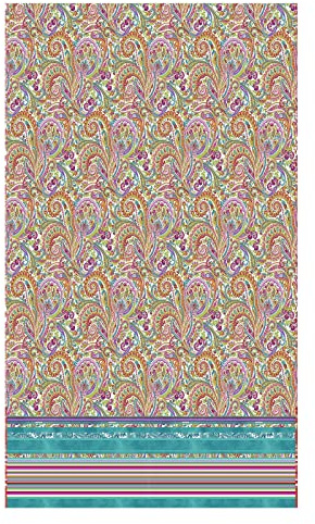 Bassetti NOTO Foulard aus 100% Baumwolle in der Farbe Türkis T1, Maße: 270x270 cm -9322046