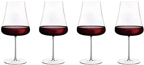 OLOTU Verres à vin Verres à vin Rouge Exquis Verres à vin gobelet élégants pouvant être utilisés pour Le vin Rouge ou Blanc Parfait pour la célébration de Mariage Exquis