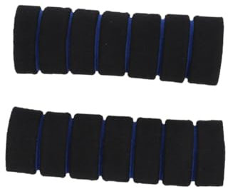 Yardwe 2pcs Handlebar Grips Foam Black for Folding Bike and Dirt Jumper