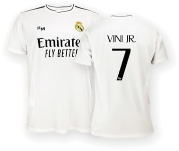 Real Madrid Primera Equipación Temporada 24/25 Camiseta Unisex Adulto (Pack de 1)