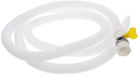 Angoily 3 m Tubo Scarico Condensa Condizionatore Aria Condizionatore Drenaggio Tubo Flessibile Kit di Scarico Della Lavatrice D'aria Universale Drenaggio Connettore con Morsetto