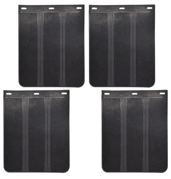 XBDYGS Auto parafanghi per Suzuki per KIA 2X Paraspruzzi universali in Gomma Resistente Paraspruzzi Paraspruzzi Parafanghi Pick-up per Auto SUV Camion parafparafango per Pneumatici per Auto(4pcs-Set)
