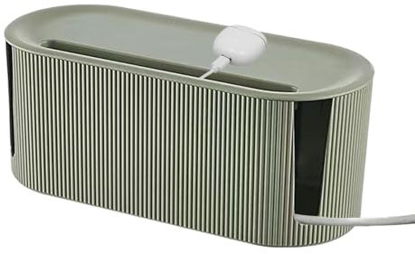 Kabel Organizer Box Mit Deckel Kunststoff Kabelbox Überspannungsschutz Kabelmanagement Box Für Kabelführung Steckdosenleiste Multifunktional Kabel Aufbewahrungsbox Zum Verstecken Von Kabel