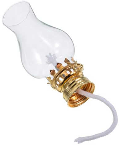 Ciieeo Verre De Remplacement pour Lanterne Verre De Remplacement pour Lampe Tempête Cheminee pour Lampe à Pétrole
