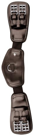 WALDHAUSEN Lederkurzgurt Elastik braun, 60 cm
