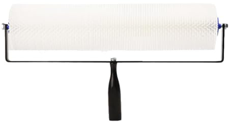 Milageto Rouleau à pointes, rouleau anti-mousse, brosse murale, pinceau de peinture d'intérieur professionnel, outil de ciment autonivelant pour mur de, Hauteur de La Pointe