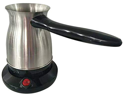GYKOZY 600W 220V Coffee Machine Stainless Steel Turkish Coffee Maker Electrical Coffee Pot Coffee Kettle for Home Office UK Plugs Interesting