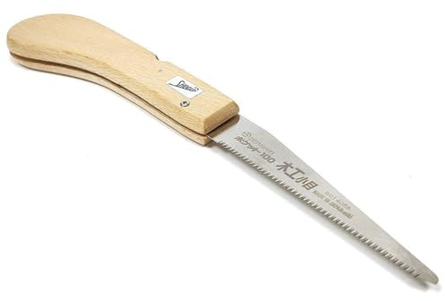 ZHC-4 Japanese Fine Cut Pull Saw 100mm – Compact Folding Woodworking Saw