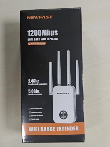 NEWFAST 1199Mbps WLAN Verstärker 523 523 2026 2 25 ASDFGHJKLJVFE