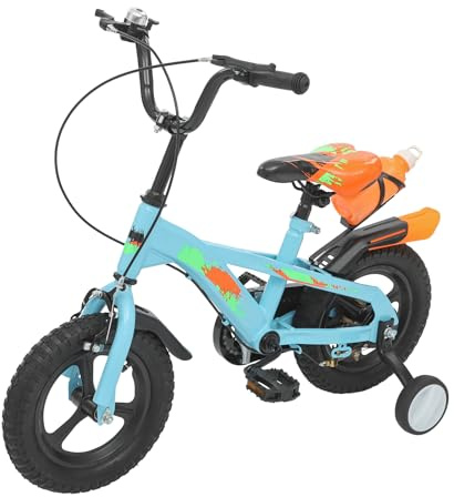 CLEADONG Kinder Fahrrad 12 Zoll Kinderfahrrad mit verstellbarem Sitz, für 2-5 Jahre Kinders Trainingsfahrrad für Jungen & Mädchen