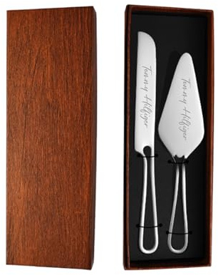Personalisiert Tortenheber Personalisierts Tortenmesser Gravur Name und Text Individuelles Tortenservierset Hochzeitstorten-Schneideset Personalisiertes Geschenk zum Jahrestag Geburtstag (Silber)