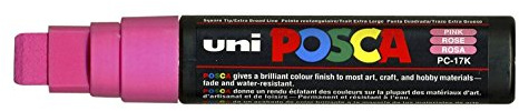 Uni Posca posca PX364208000 Art Paint Marker, Pink