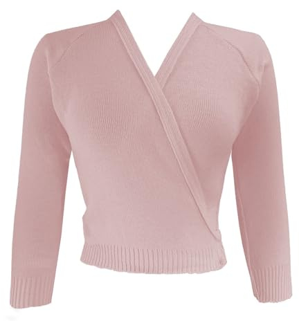 Starlite Pink Crossover Cardigan Long Sleeve 24