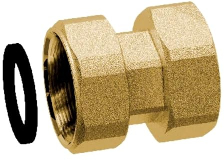 Racor de unión con carcasa móvil FF 3/4F x 3/4F