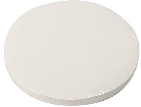 ZHIYE 100 Pcs Round Parchment Paper, 7 Inch Baking Parchment Circles Rounds Non Stick Baking Parchement Paper Circles Sheets Greaseproof Baking Sheets Cake Pans Circle Cake Tin Liners