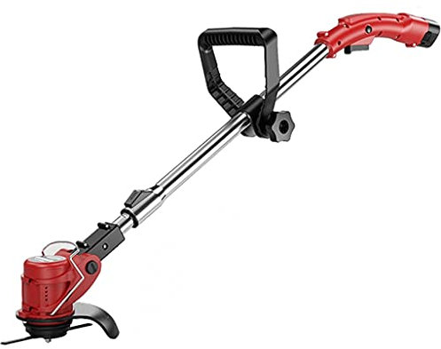 Tagliabordi A Batteria Litio,Diserbatrice Da Giardino Per La Casa, Tagliaerba Retrattile Portatile, Potenza Motore 450W, Batteria Al Litio 12V/4500mAhmAh ( Color : Red-12V/4500mAh , Size : Battery*1 )