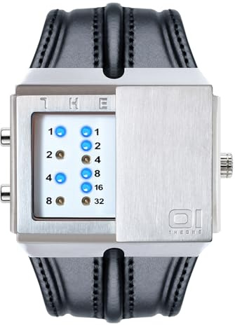 THE ONE Uhr Herren Binär-Armbanduhr Slider SD101B1