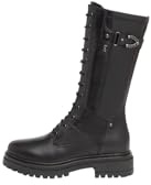 Nero Giardini I411840D Stivali Donna in Pelle E Materiale Tecnico - Nero 40