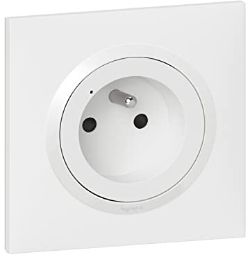 LEGRAND | Enchufe De Corriente Conectado, Dooxie With Netatmo, Control Remoto A través de Smartphone, Asistentes de Voz, Seguimiento De Consumo Eléctrico