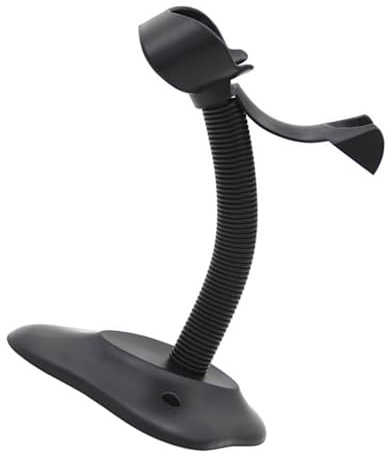 NAMOARLY Einstellbarer Barcode Scanner Halter für Handheld Reader Tragbarer Ständer für Kabelloses Scannen Universeller Scanner Stand für Schreibtisch Robuste Halterung aus Material