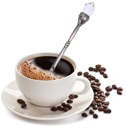 Retro Kaffeelöffel im Hofstil zum Rühren für Kaffee und Getränke