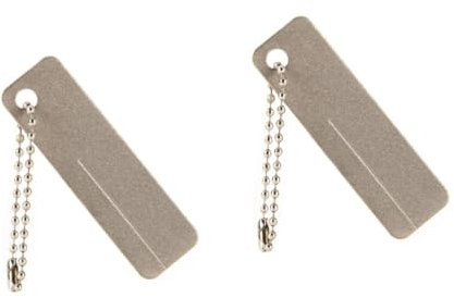 UKCOCO 2stücke Outdoor Mini Grindstone Für Angelhaken Tragbarer Fischhaken-schärfer Aus Diamant Kompakt Und Leicht Für Camping Und Angeln