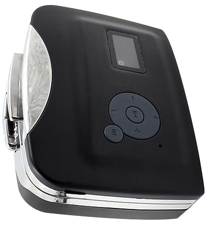 Veemoon Convertidor De Cinta De Casete USB Dispositivo De Transmisión De Alta Fidelidad para Reproducción De Música y Digitalización De Cintas Sin Batería Plug-and-Play Compatible