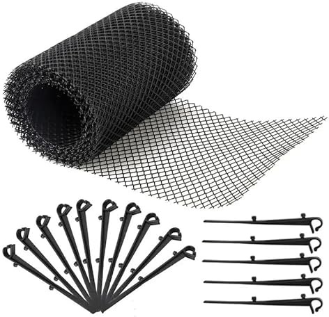 TRgqify-KM Garden Balcony Plastic Mesh Fencing Protective Netting Cover For Railings And Garden Net Barrier