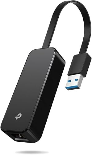 TP-Link UE306 Adattatore di Rete da USB 3.0 a Gigabit Ethernet 10/100/1000, Design Pieghevole e Portatile, Plug&Play in Nintendo Switch (Confezione da 5)