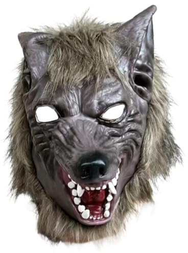 Sofezdo Unisex Heltäckande Latex Mask för Män E, Halloween Masker, Kostym