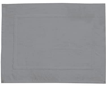 WENKO 20828100 Tappetino fuori doccia Paradise grigio - scendibagno , Cotone, Grigio