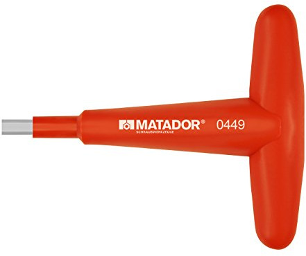 MATADOR T-Griff-Winkelschraubendreher VDE, 4 mm, 0449 0040