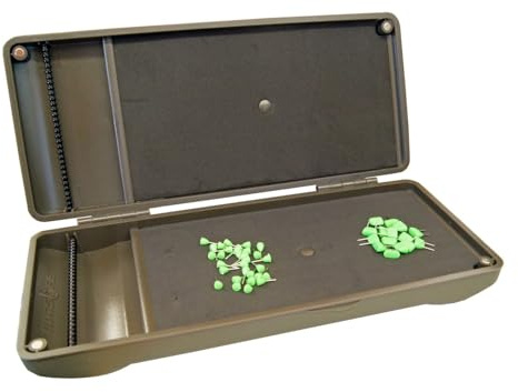 Korda Mini Rigsafe - Tacklebox für Karpfenmontagen, Angelbox für Karpfenvorfächer, Box für Karpfenrigs zum Karpfenangeln