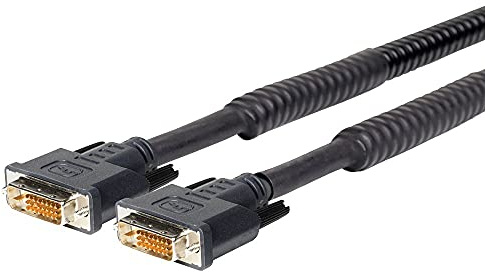 VivoLink prodviam7.5 7.5 m DVI-D DVI-D Noir Câble DVI – Câbles DVI (7,5 m, DVI-D, DVI-D, Mâle/Mâle, Noir)