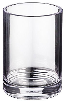 RIDDER 2002100 Becher Windows transparent, ca. 7,5 x 7,5 x 10 cm
