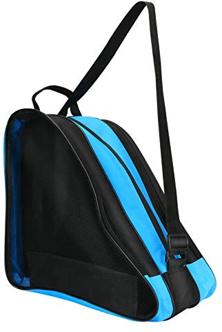 LINGSFIRE Roller Skate Bag, Breathable Ice-Skating Bag Shoulder and Top Handle Oxford Cloth Skating Bag for Women Men and Adults Roller Skate Accessories
