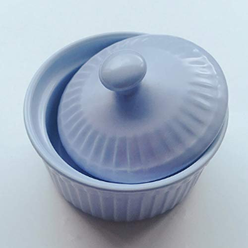 Nouvelles petites marmites en céramique avec couvercle, utilisées à la maison, ragoût d'œufs à la vapeur, marmite à soupe, four bon marché, cocotte thermique, vente en gros (couleur: E) (E) (BA)