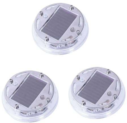 PartyKindom 3pcs Led Flash Neon Cover Light Car Tire Lamp Rim Wheel Centre Hub Light Solar Energy Garden Solar Powered